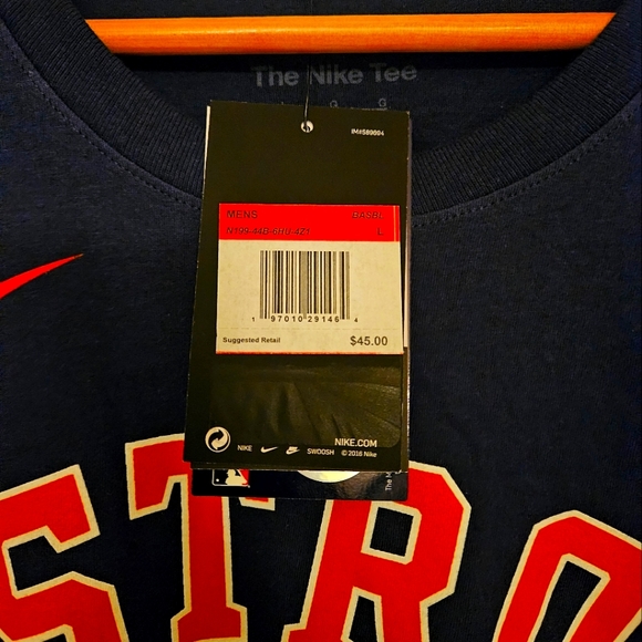 Houston Astros Bregman 2022 World Series Champions Nike Men's Large T-shirt NWT - Picture 4 of 4